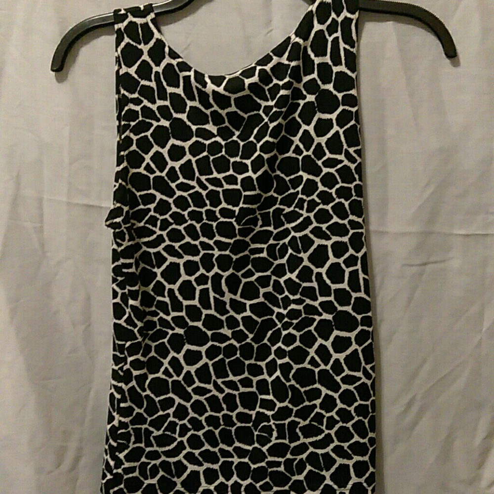 Animal print top